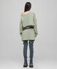 Lara Fox Pocket Sweat Skirt Khaki Bq4Cs001