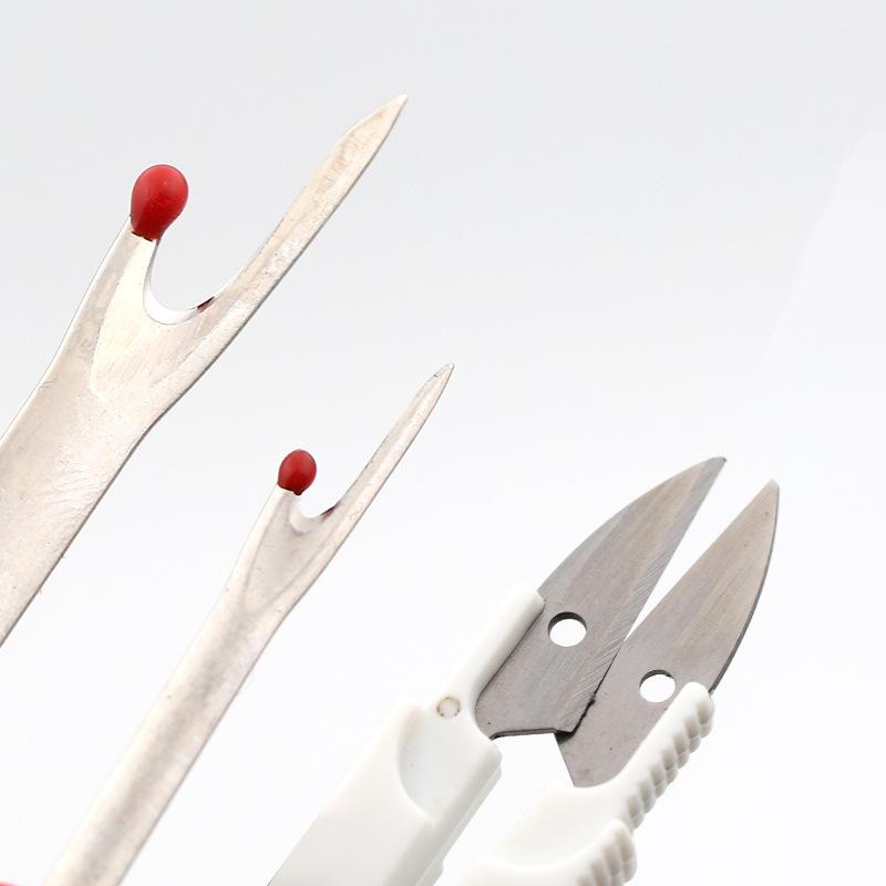 Clothing Cross Stitch Thread Remover, Thread Remover For Thread Remover Head, Four-Piece Thread Picker For Manual Label Remover Fork