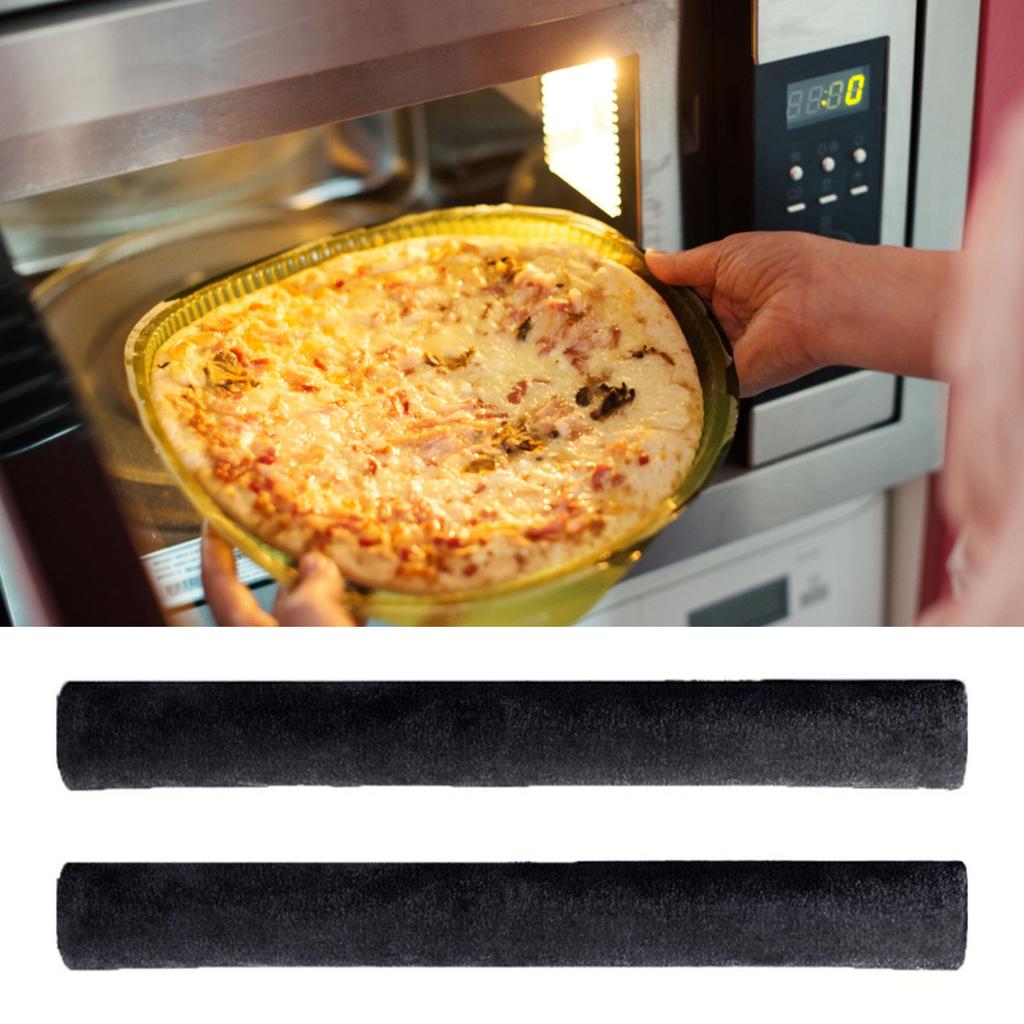 2pcs Refrigerator Door Handle Covers Skin Friendly Soft Universal Refrigerator Handle Protector for Oven Microwave