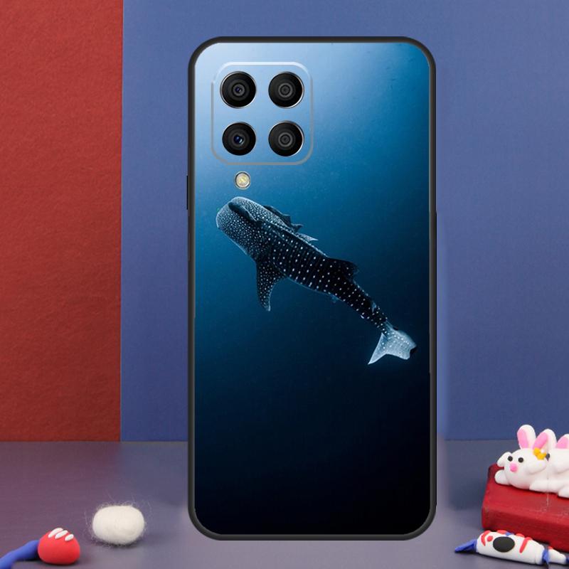 Whale Sharks Fish Case For Samsung Galaxy M54 M34 M14 M21 M31 M51 M12 M32 M52 M13 M23 M33 M53 M20 M30s Cover