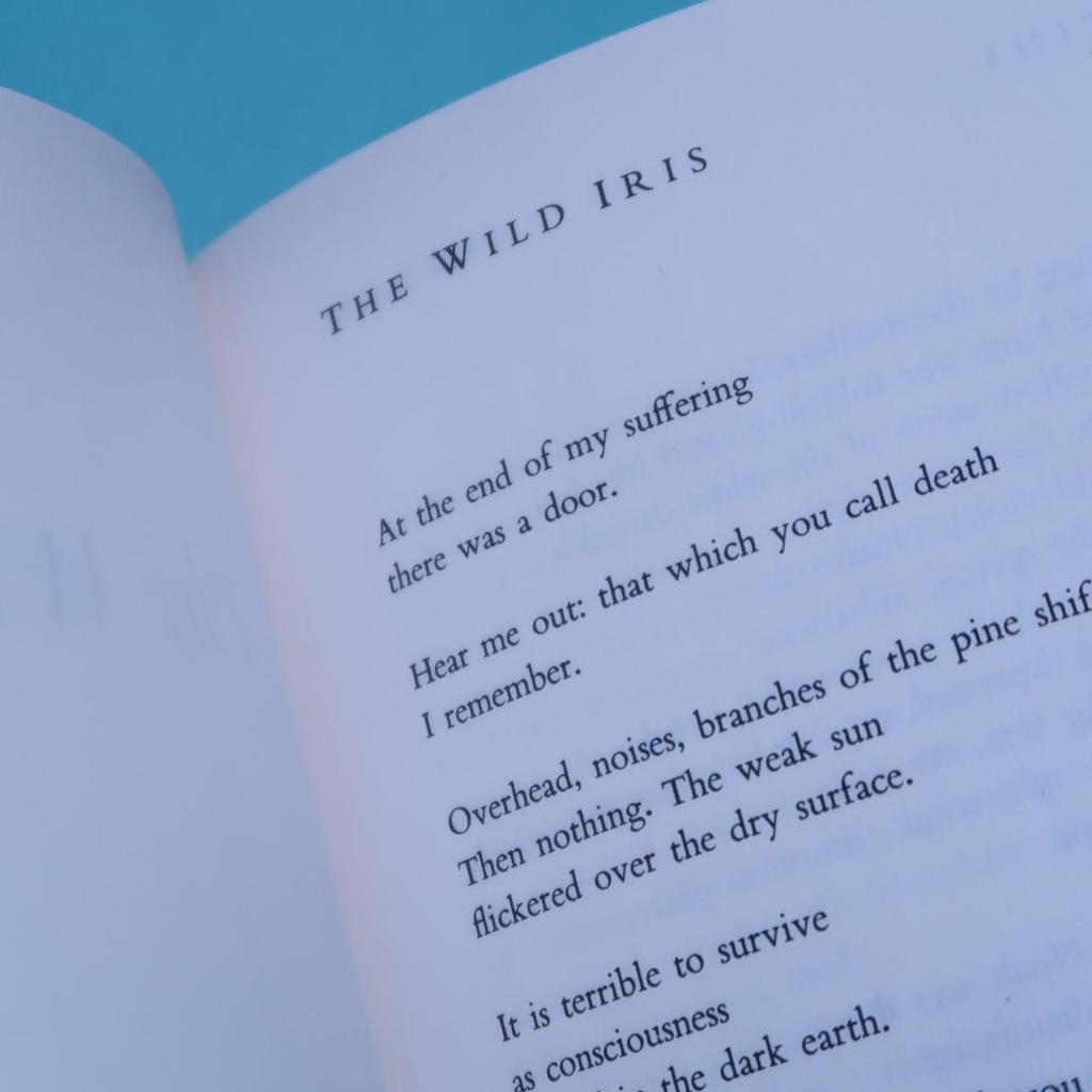 [USED] Sale! Foreign Book: The Wild Iris by Louise Glück (Poetry Collection)
