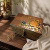 Wooden Jewelry Box with Drawers Vintage for Dresser, Bedside Table
