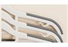 Extra Thick Non-Slip Metal Clothes Hanger for Balcony Storage