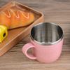 Insulated Wheat Straw Cup Stainless Steel Travel Mug Coffee Mug Water Cup  Office Use