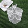 Women Sunproof Lace Triangle Kerchiefs Lightweight Summer Tie Back Kerchiefs