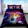 Capa de Edredom Infantil Roblox Conjunto de Roupa de Cama Desenho Animado Capa de Colcha Macia Amiga da Pele Para Quarto Decoração de Casa Twin Single