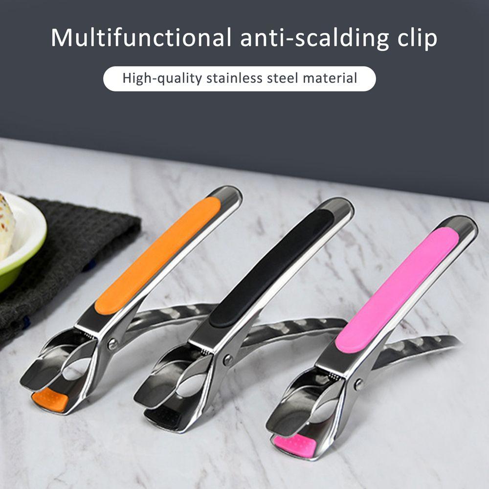 Air Fryer Retriever Kitchen Gadget Camping Tool Bowl Clip Anti-scalding Tongs Pot Clip Pan Gripper