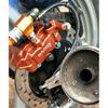 Motorradnabe Bremse Modifizierter hydraulischer hinterer Scheibenbremsensatz für Honda Yamaha obere untere Pumpenbremssättel Gesamtinstallation