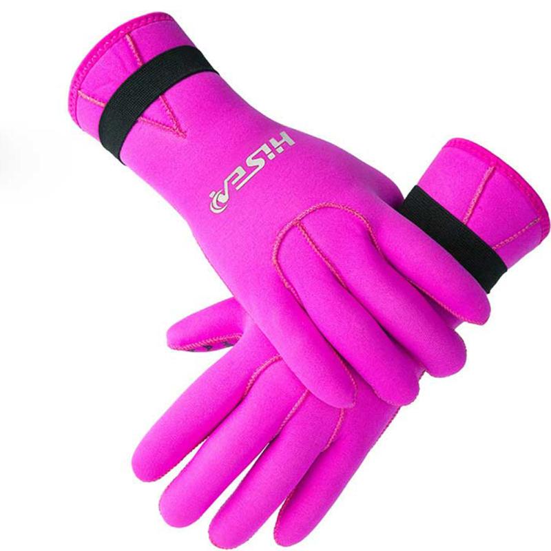 3 mm Neopren-Tauchhandschuhe, Schwimmhandschuhe, schützende, kratzfeste Schnorchelausrüstung