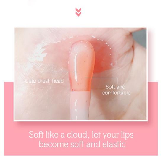 Yousheng 5ml  Lip Oil Soft Brush Moisturizing Natural Extract Lip Moisturizing Tint Wings Female Makeup Comestics for Makeup