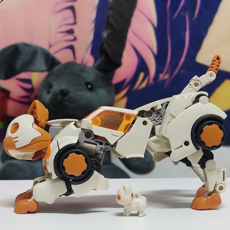 52toys Beastbox Bd-16 Fickle Step Mecha Robot Action Figure Assembly Model Convertible Cube Collectible Trendy Blind Box Gift