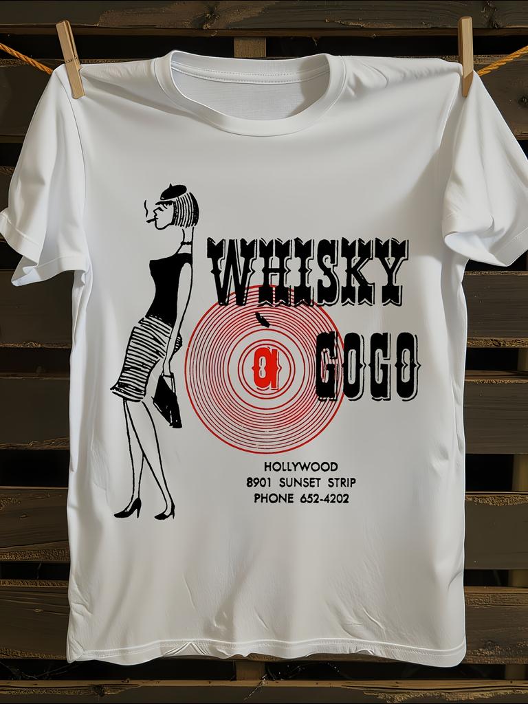 Vintage T-Shirt Vintage Whisky A Go-Go Retro 1950er Jahre Inspire...