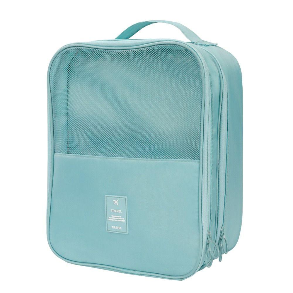 

Accessories Travel Accessories Shoe Organizer Travel Shoe Bag Sorting Bag Underwear Clothes Bags синий
