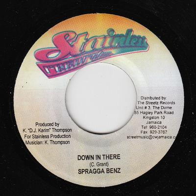 7-Zoll Schallplatte SPRAGGA BENZ / TORNADO - Down In There / No Argument NONE Edelstahl Schallplatte 2008 Jamaika Reggae, Ska & Dub Gebraucht