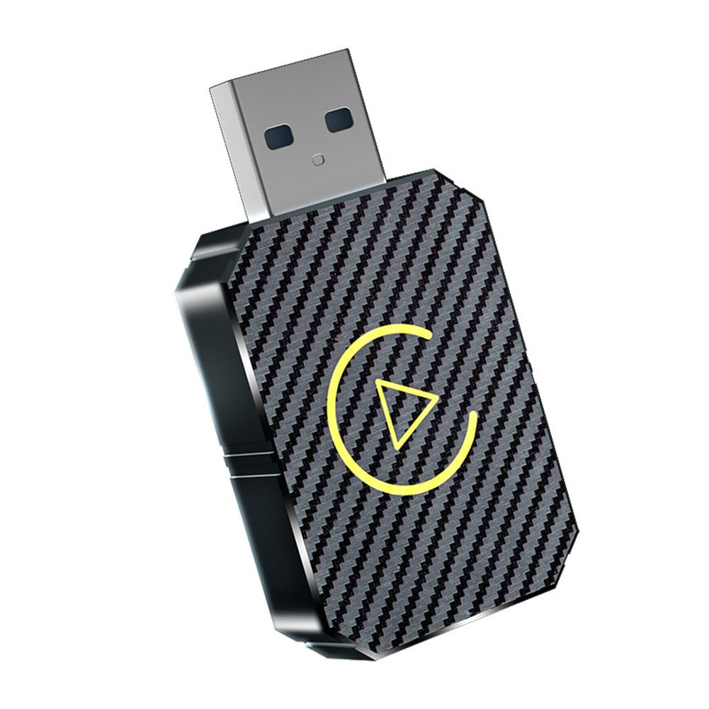 2-in-1Car Wireless Adapter For Carplay & Android Auto USB Plug Bluetooth 5.0 Wired To Wireless Mini Box Car Accessories 1PCS