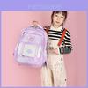 Adorable Cartoon Kids Backpack Large Capacity Lightweight For Grade 3-4 Boys Girls