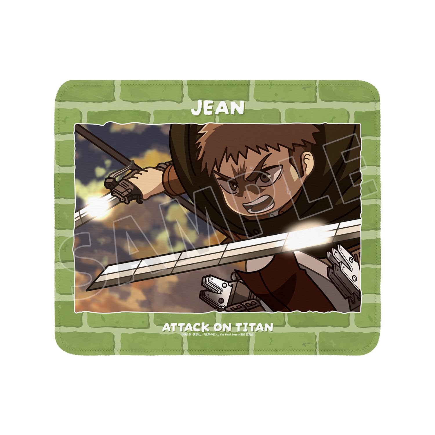 TV Anime on Jean Loose Top Mouse Pad  Attack Titan