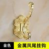 Antique Bronze Color Metal Wall Hooks Racks Clothes Hanger Towel Holder Coat For Home Decorative Bathroom Accessories