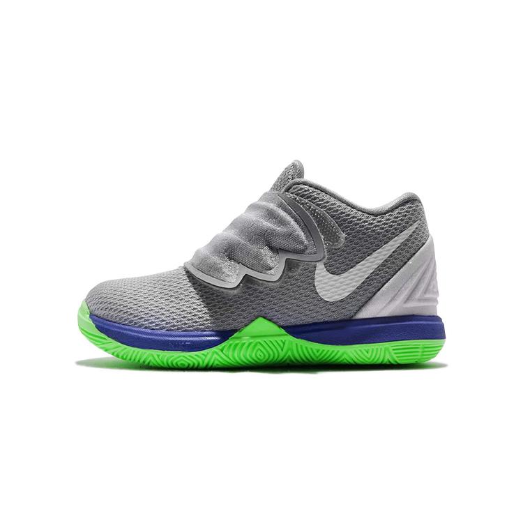 Nike Kyrie 5 Wolf Grey Lime Blast TD AQ2459-099 23.5
