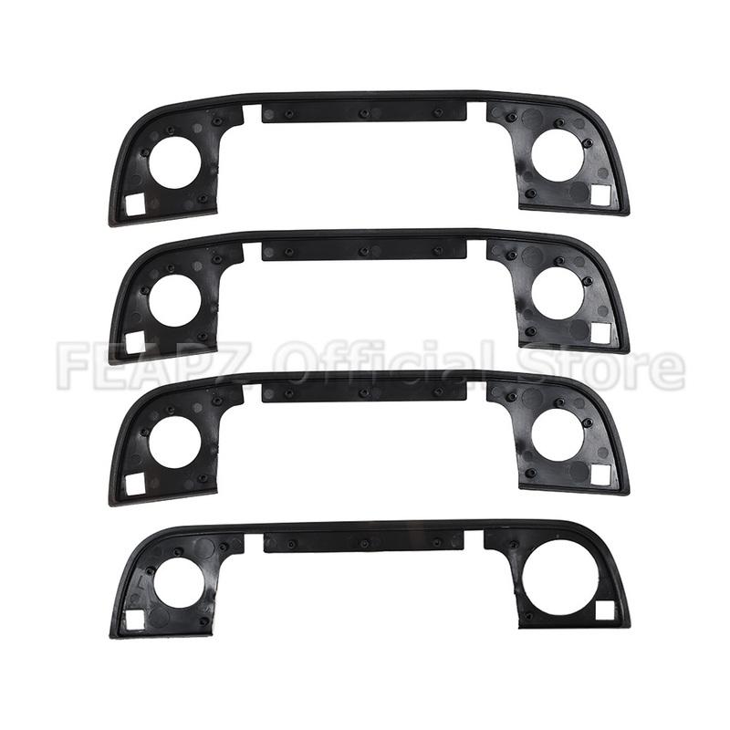 4pcs Car Door Handle Exterior Kit Covers with Rubber Seals Gasket For BMW E36 E34 E32 3 5 7 Series 51218122441 51218122442