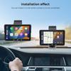 Portable 7" Touch Screen Multimedia Player Compatible with Wireless CarPlay Android With DVR 64G TF Card