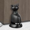 with Adhesive Sticker Cat Shape Door Suction Non-punch Windproof Door Stop Bumper  Household