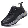 Chaussures en coton chaudes Chaussures décontractées d'hiver Bottes de neige épaissies en polaire Semelles épaisses Confortables Chaussures en coton chaudes de sport d'extérieur pour hommes