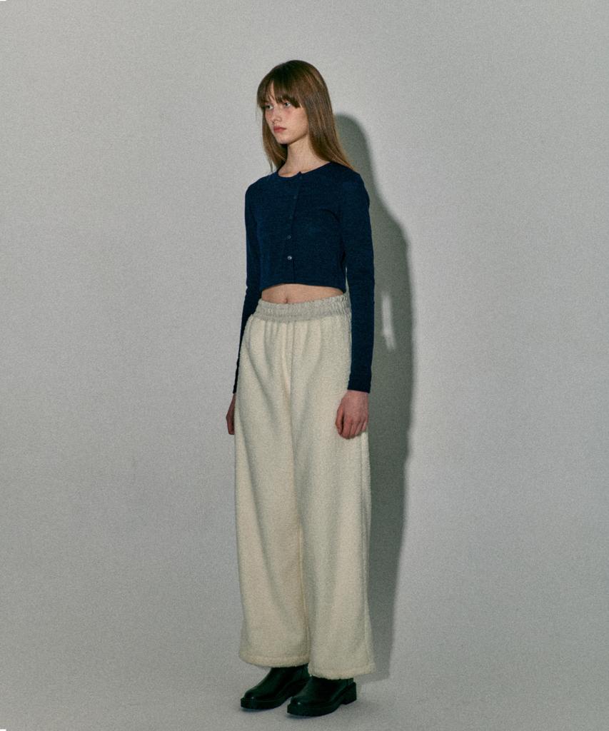 Kkuape Coloring Fleece Pants_Ivory
