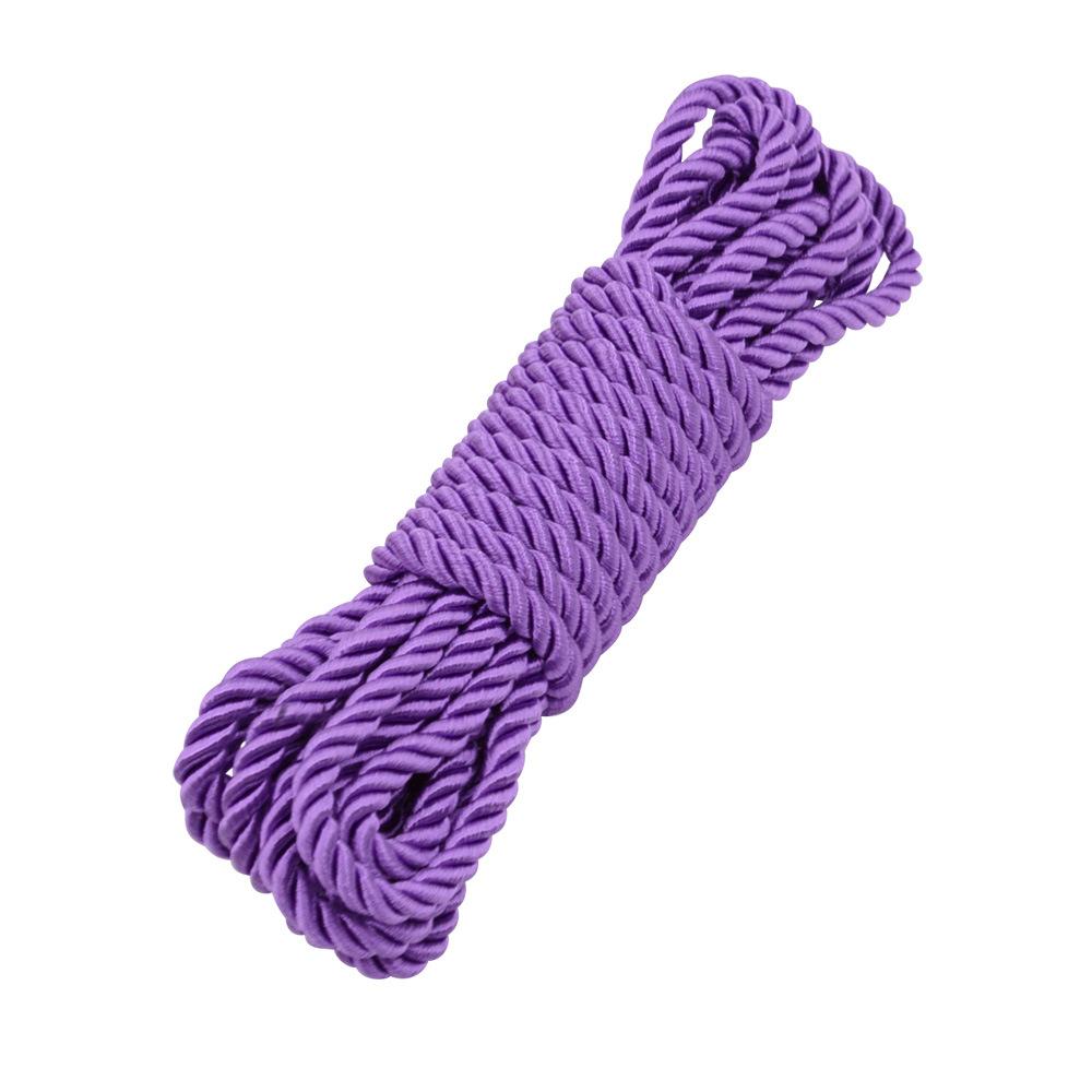5 M 10 M Mercerized Rope Bed BDSM Binding Rope Hands and Feet Binding Training Adult Sex Product Props