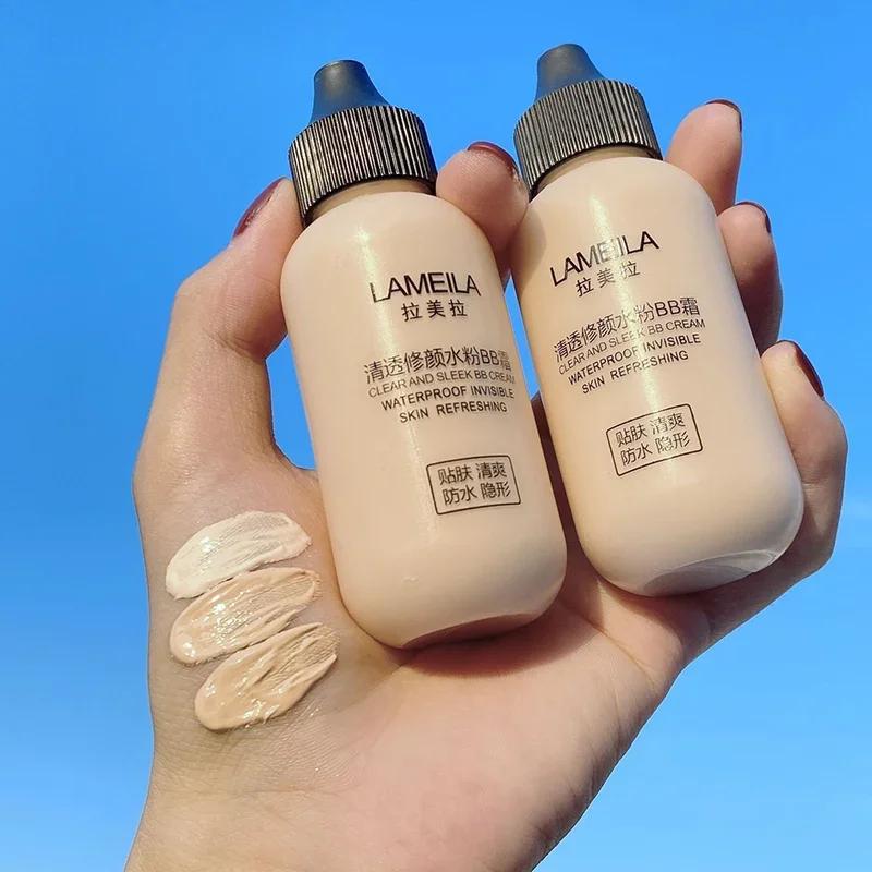 Αδιάβροχο Υγρό Make-up Πλήρους Κάλυψης Επαγγελματικό Διάρκειας Βάση Προσώπου Καλλυντικά Μαγική BB Κρέμα Λάμψη Μακιγιάζ Κονσίλερ