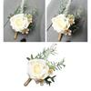 Unique Corsage Boutonnieres Artificial Flowers for Proms, Anniversaries, Ceremonies, Wedding Embellishments