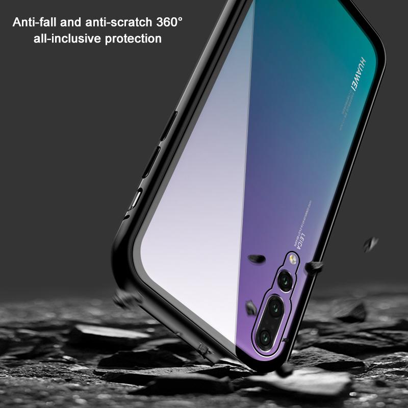 Hülle Für Huawei Mate 30 Pro – Magnetische Glas-Hülle, 360° Schutz, Ultra-dünn & Transparent
