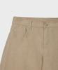 Good Life Works High Curved Wide Cotton Pants Beige