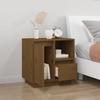 VidaXL Bedside Table Honey Brown 50x34x50 Cm Solid Pine Wood 814485
