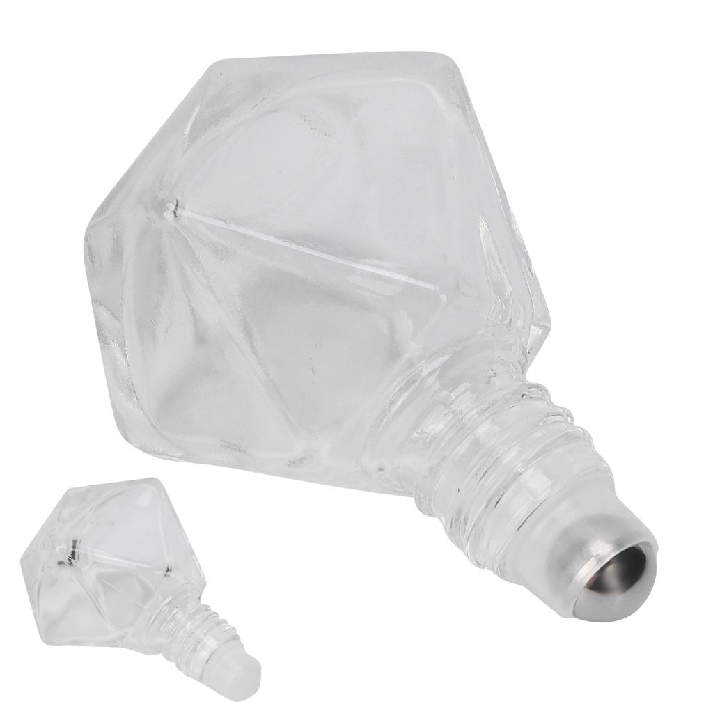 Butelka na perfumy Roll On z możliwością wielokrotnego napełniania Puste szklane butelki z olejkiem aromaterapeutycznym 8 ml