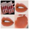 VIBELY Fumo Leggero Opaco Velluto Opaco Lip Slush Impermeabile Lunga Durata Lucidalabbra Bianco