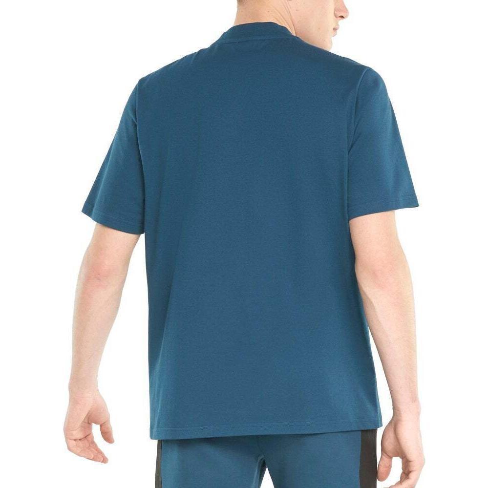 PUMA Set-in Sleeve T-Shirt Men's Blue 532337-65