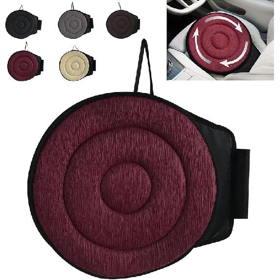Car 360 Degree Swivel Seat Cushion - Portable Swivel Car Seat Cushion, Non-Slip Car Disc Swivel Seat Cushion, suitable for the elderly, pregnant