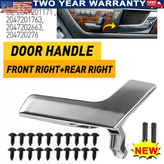 2047201171 Interior Handle Door Or Front Rear For C350 3.5L Mercedes-Benz 08-15