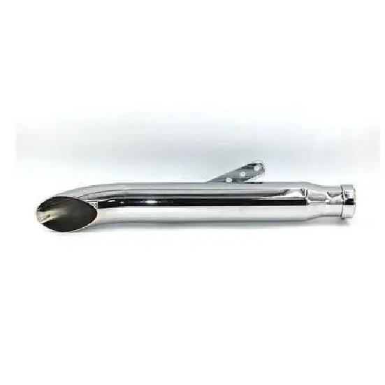 Silenziatore Universale per Scarico Moto Retro Vintage Classico Cromato Escap Moto per cg125 sr400 cb500 vt500 CM300 500 Cafe