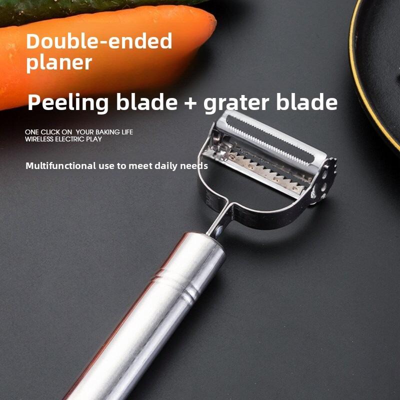 Peeling Knife - Steel-free Multi-functional Three-piece Set for Potato Peeling - Potato Peeling Tool with Versatile Scraping Function