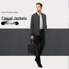 Shanshan Men's Business Casual Baseball Collar Jacket