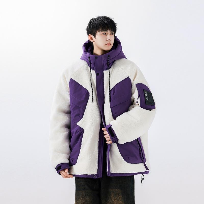 Модная новая утолщенная куртка-пуховик с капюшоном — фото 5