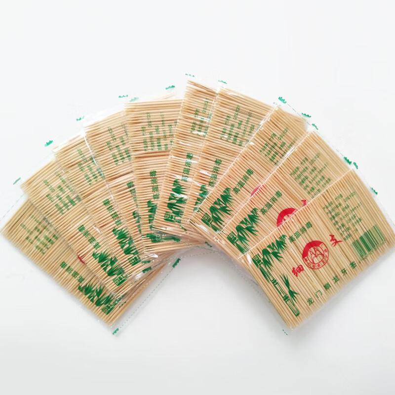 ZISIZ Double-Headed Bamboo Toothpicks
