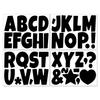 4-inch Letter Sticker Cute Font School Bulletin Board Home Decoration Festival Large Size Cartoon Letter Sticker