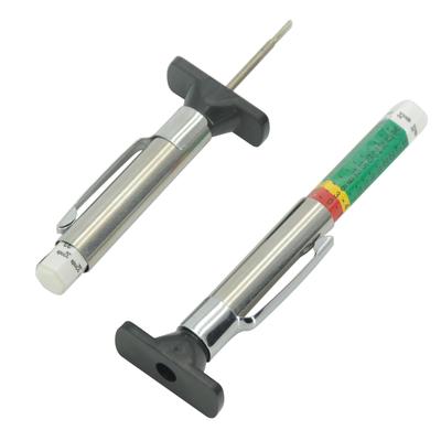 Auto Reifen Messstift Codierte Profiltiefe Werkzeug Zylindrisch 25mm Erkennungslehre Autoreparatur Inspektionskomponenten Tackle