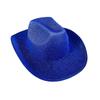 Hat Glitter Cowboy Sewing Craft In Costumes Festive Party Accessories Supplies