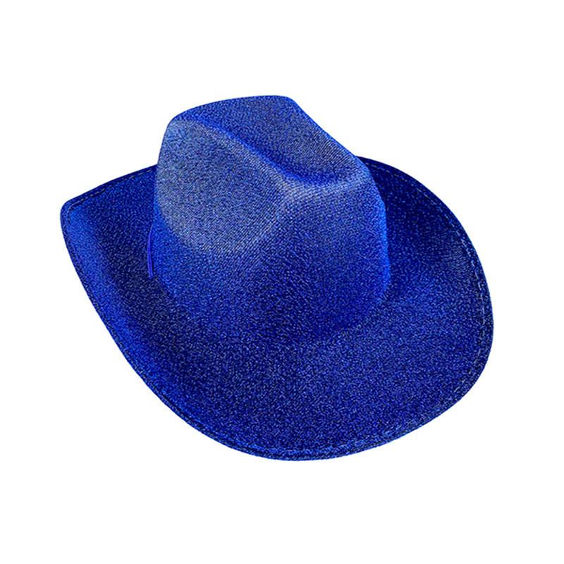 Hat Glitter Cowboy Sewing Craft In Costumes Festive Party Accessories Supplies