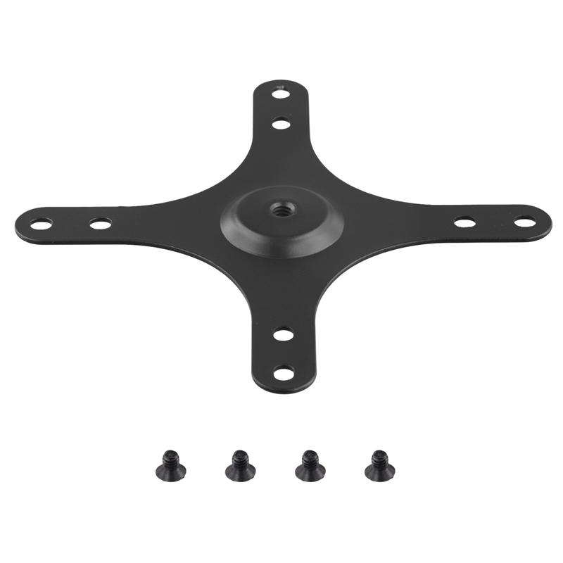 Trendy! Portable Monitor Mounting Bracket Plate VESA 1/4 Inch Screw Hole To 100x100mm 75x75mm, M4 Screw Set Wall Mount Holder