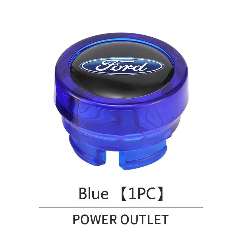 1pcs Car Cigarette Lighter Dust Cover Waterproof Dust Protector Cover For Ford Focus Mk3 Fiesta Ranger Mondeo S-MAX Kuga Mustang CVY1